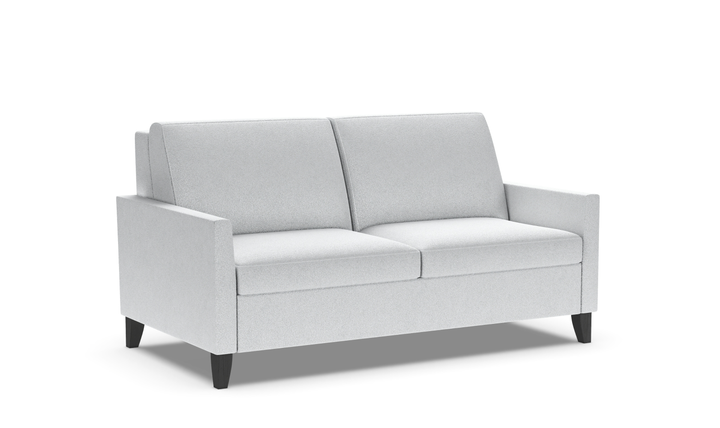 American Leather Harris Comfort Sleeper With High Wood Leg-Jennifer Furniture