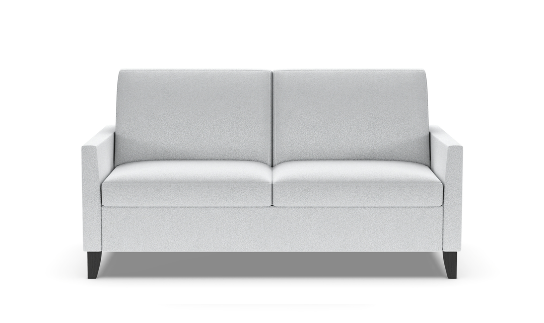 American Leather Harris Comfort Sleeper With High Wood Leg-Jennifer Furniture