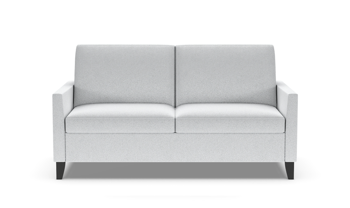 American Leather Harris Comfort Sleeper With High Wood Leg-Jennifer Furniture