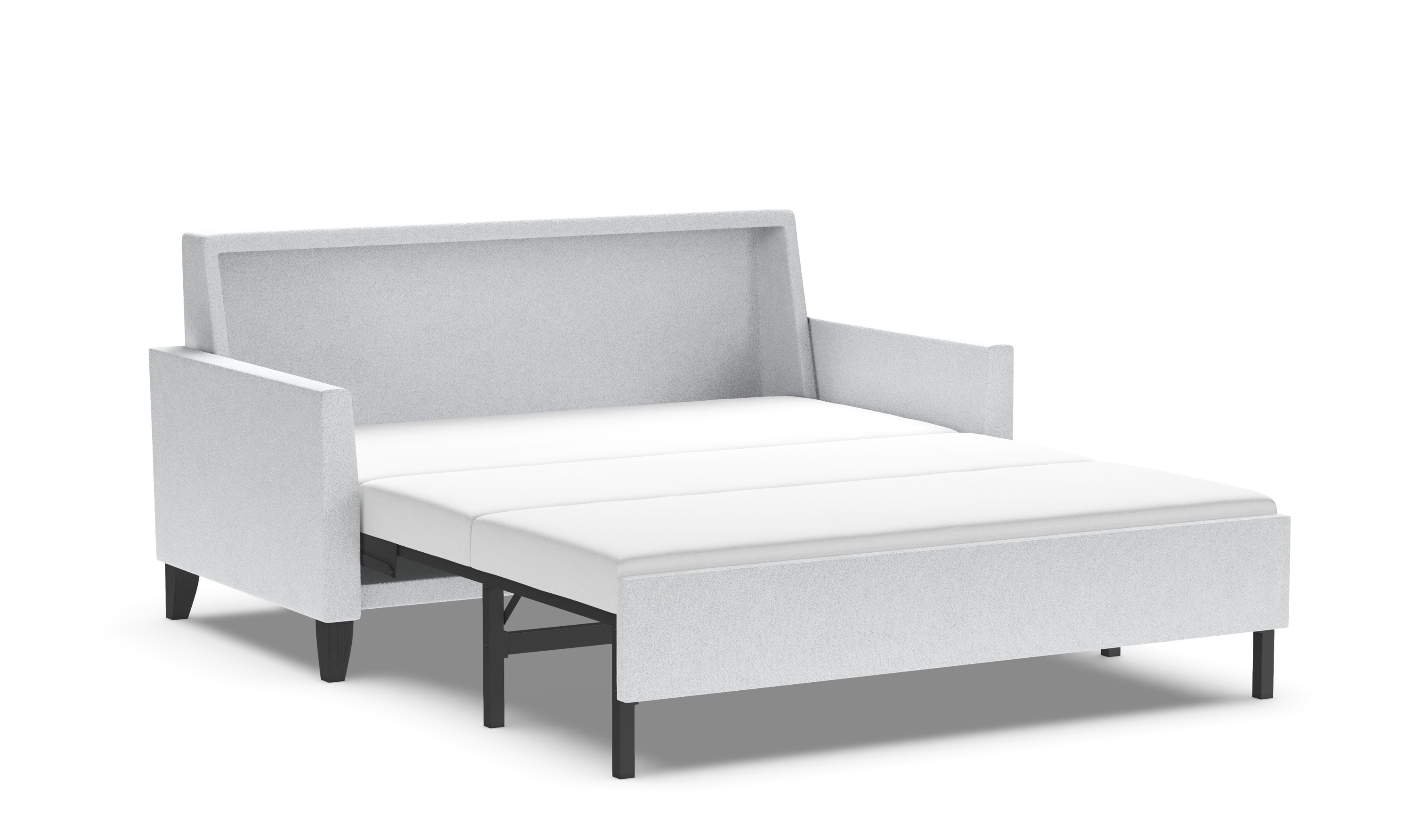 American Leather Harris Comfort Sleeper With High Wood Leg-Jennifer Furniture
