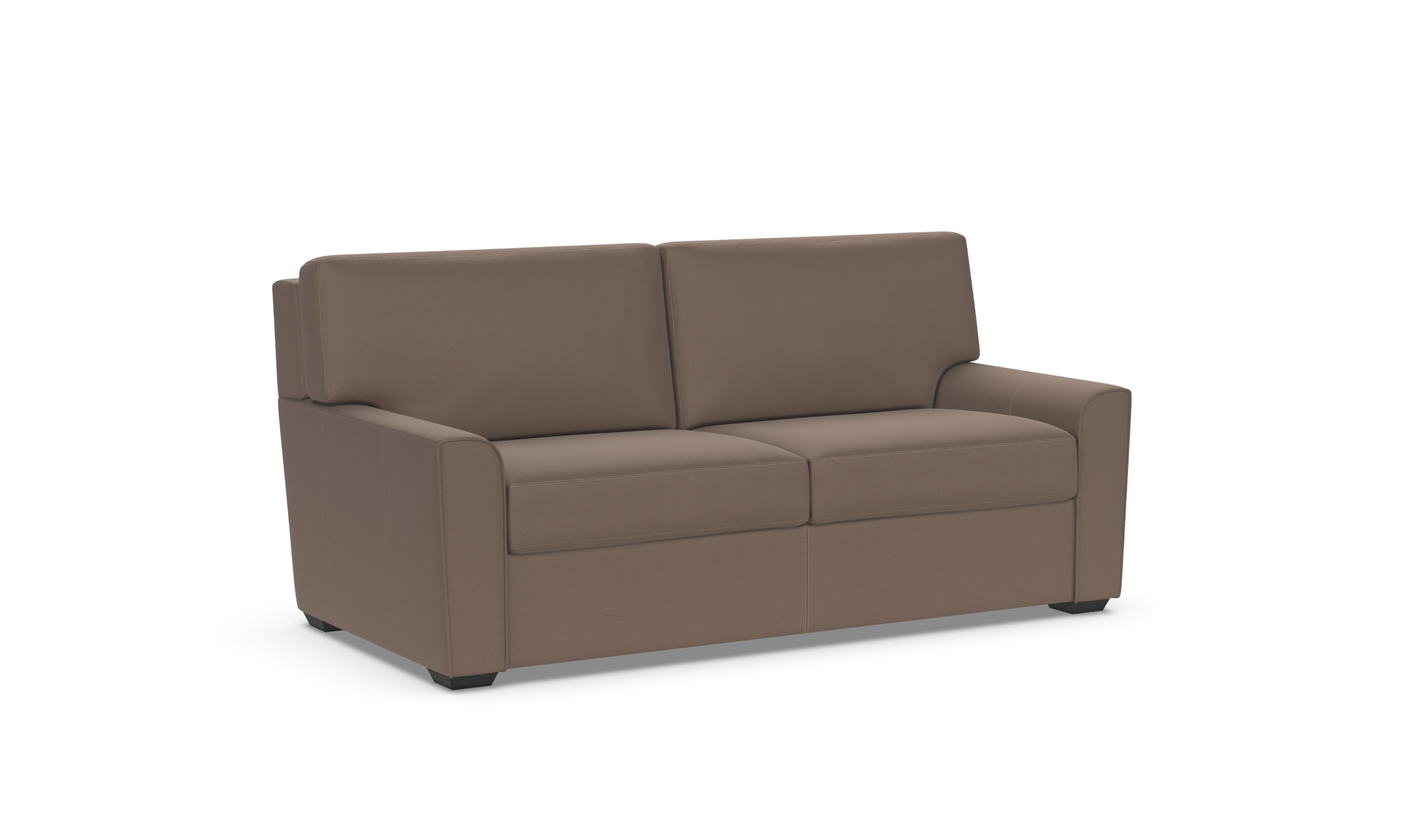 American Leather Klein Comfort Sleeper With Quarter Moon Arm Design-Jennifer Furniture