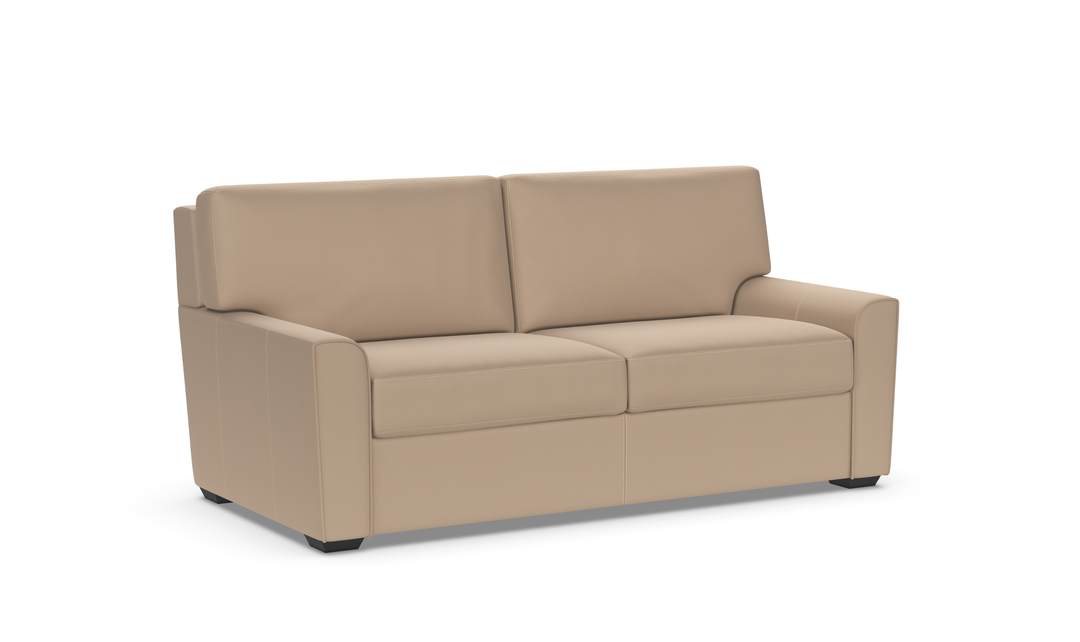 American Leather Klein Comfort Sleeper With Quarter Moon Arm Design-Jennifer Furniture