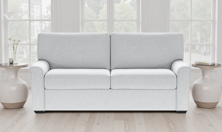 American Leather Klein Comfort Sleeper With Quarter Moon Arm Design-Jennifer Furniture