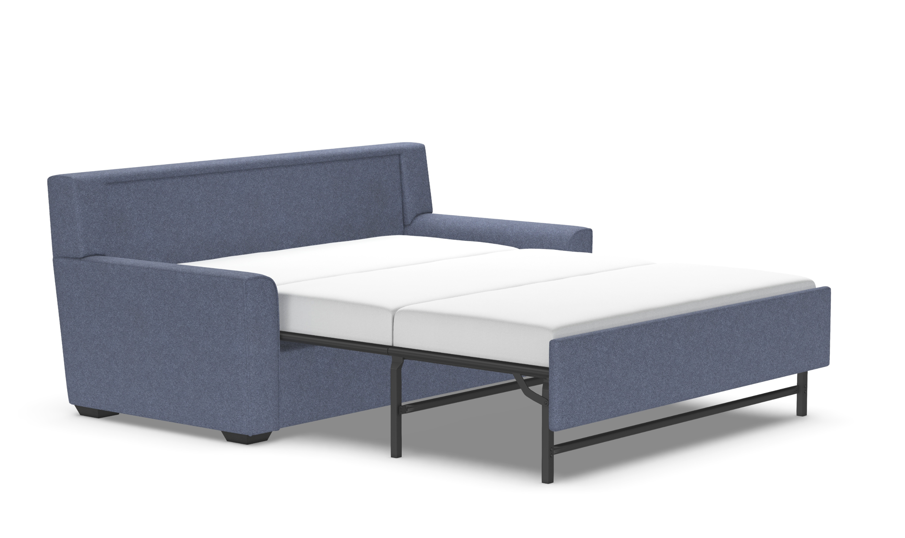 American Leather Klein Comfort Sleeper With Quarter Moon Arm Design-Jennifer Furniture