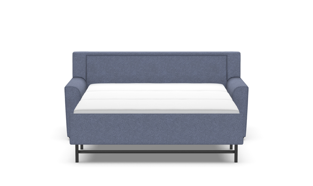 American Leather Klein Comfort Sleeper With Quarter Moon Arm Design-Jennifer Furniture