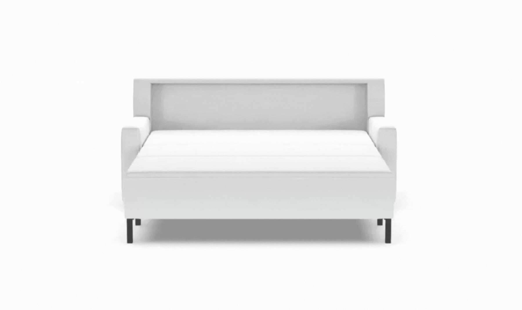 American Leather Lyons Comfort Sleeper With Track Arms-Jennifer Furniture