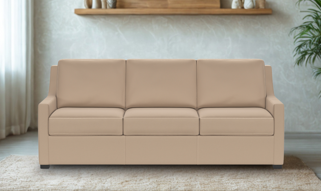 American Leather Perry Comfort Sleeper With Reverse Tapered Arms-Jennifer Furniture