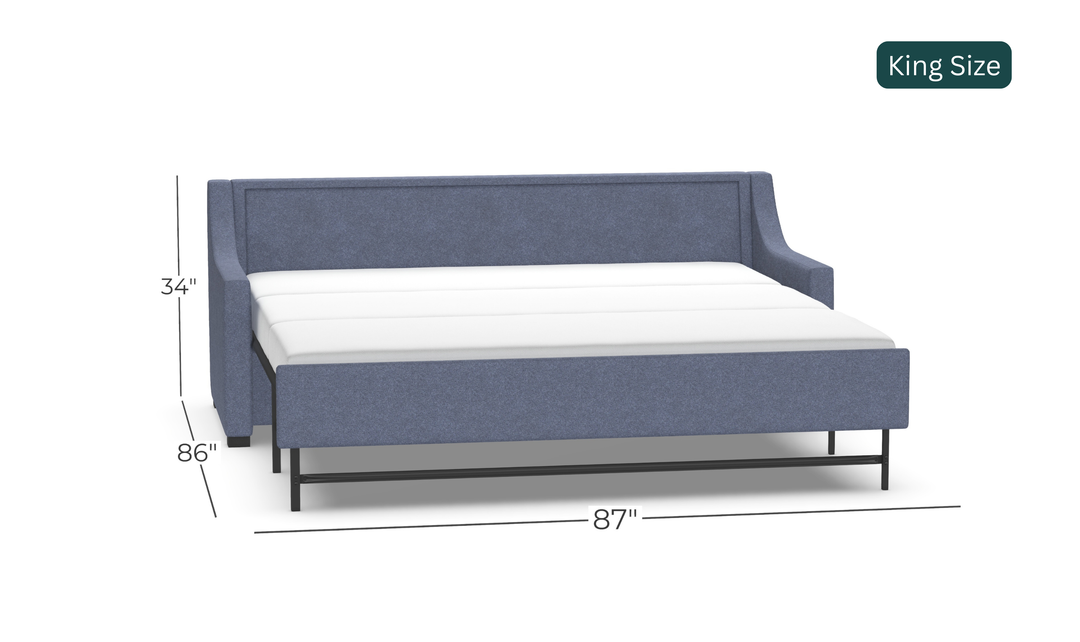 American Leather Perry Comfort Sleeper With Reverse Tapered Arms-Jennifer Furniture