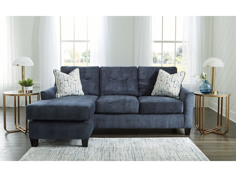 Amity Bay Queen Sofa Chaise Sleeper with Memory Foam Mattress