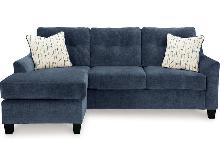 Amity Bay Queen Sofa Chaise Sleeper with Memory Foam Mattress