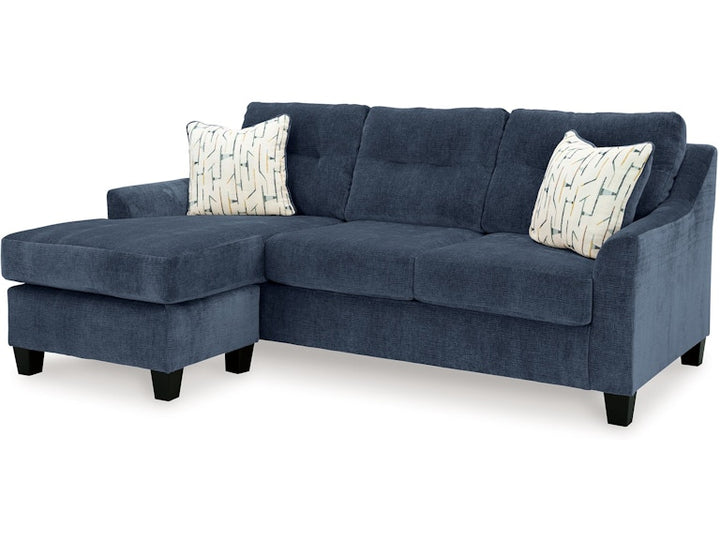 Amity Bay Queen Sofa Chaise Sleeper with Memory Foam Mattress