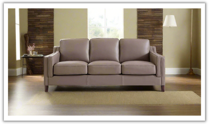 Bella Leather 3-Seater Sofa-Jennifer Furniture