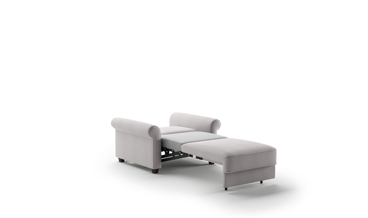 Luonto Casey Fabric Sleeper Sofa With HR Foam Mattress