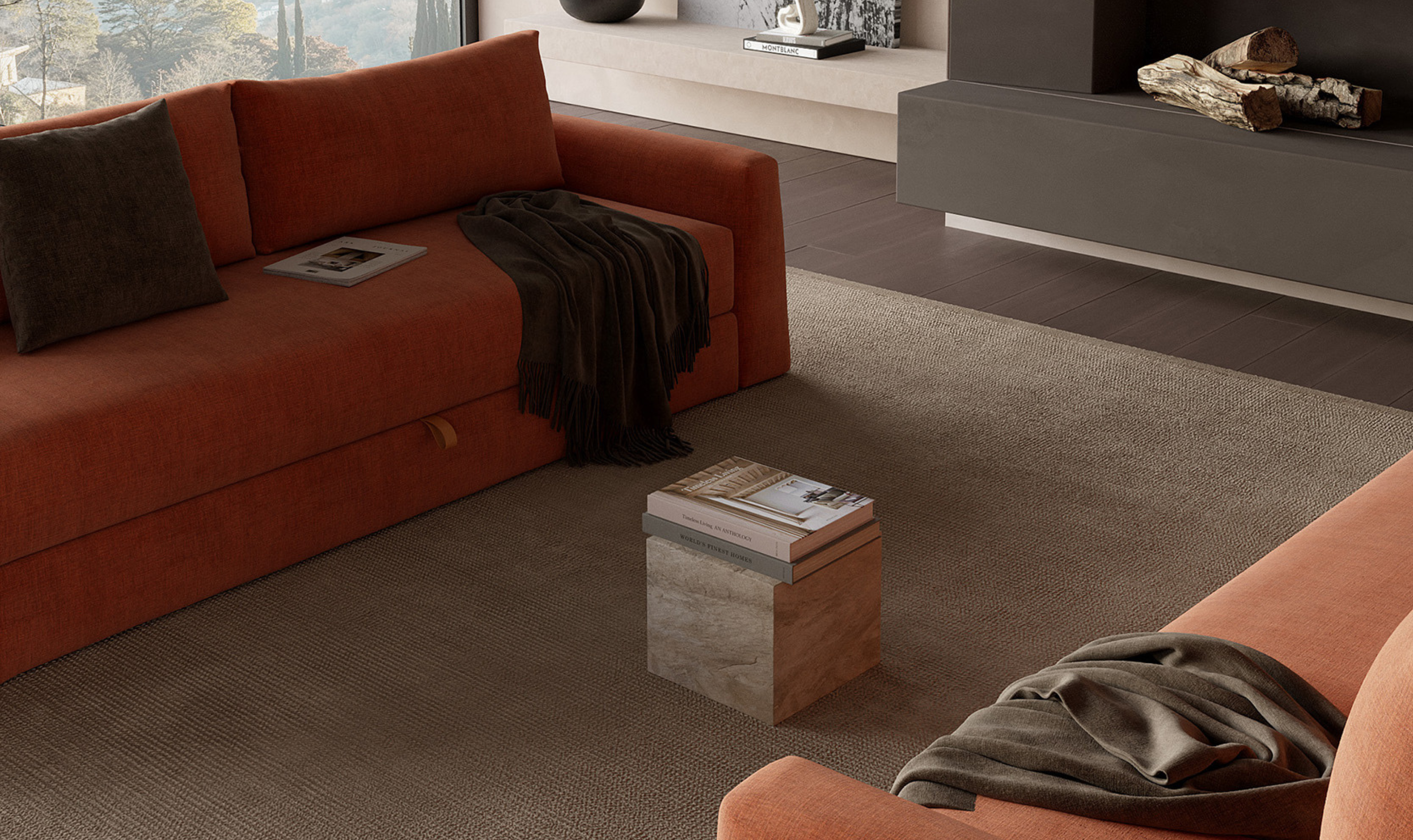 Innovation Living Cone 2-Seater Fabric Sofa Bed