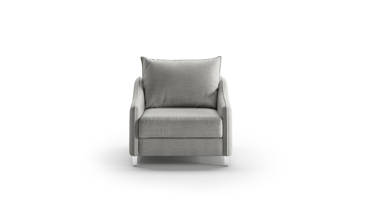 Luonto Ethos Dual Motion Fabric Sleeper Sofa with Foam Mattress