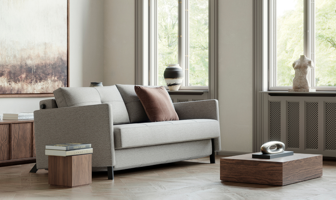 Innovation Living Cubed Full Size Sleeper Sofa With Two Color Option