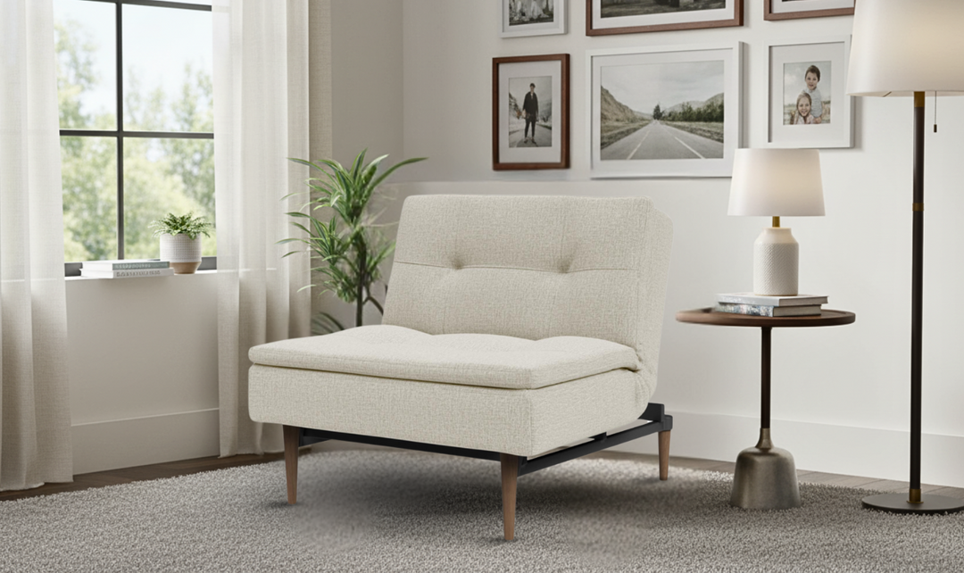 Innovation Living Dublexo Fabric Chair With Three Reclining Positions
