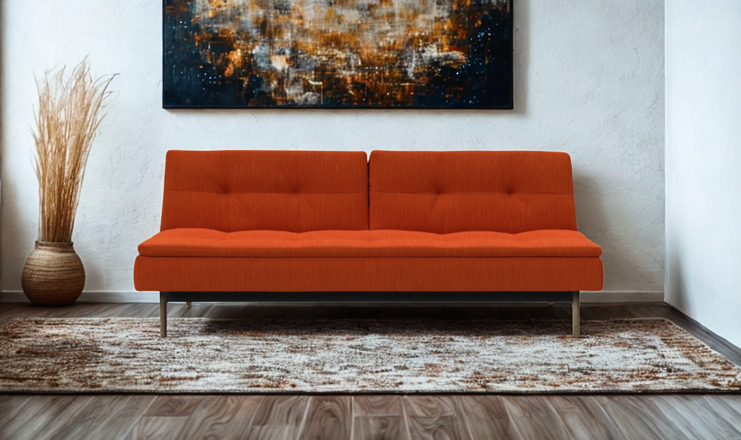 Innovation Living Dublexo Styletto 2-Seater Fabric Sleeper Sofa With Three Color Option