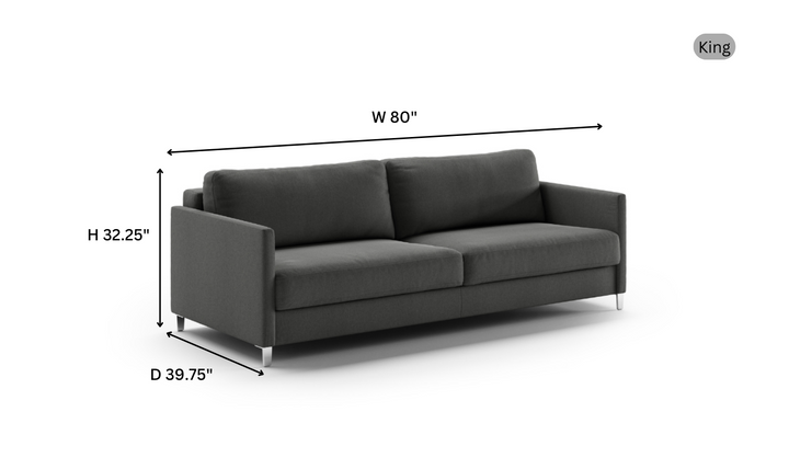 Luonto Elfin Fabric Sleeper Sofa w/ Nest Function