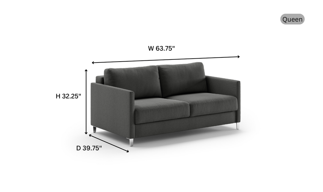 Luonto Elfin Fabric Sleeper Sofa w/ Nest Function