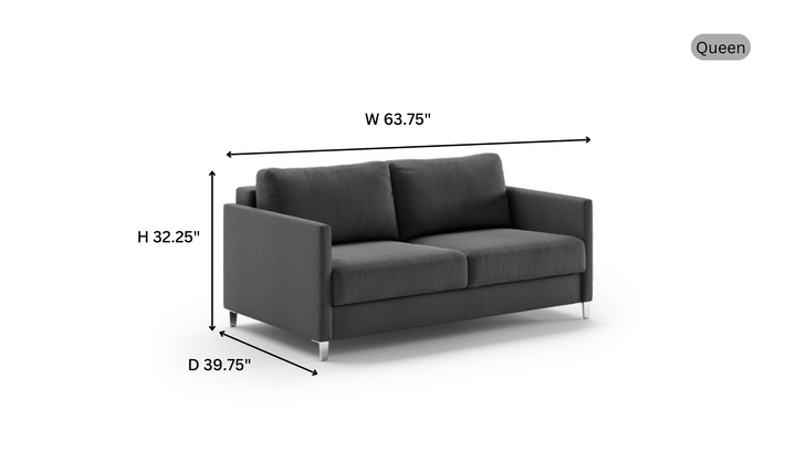 Luonto Elfin Fabric Sleeper Sofa w/ Nest Function