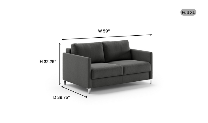 Luonto Elfin Fabric Sleeper Sofa w/ Nest Function