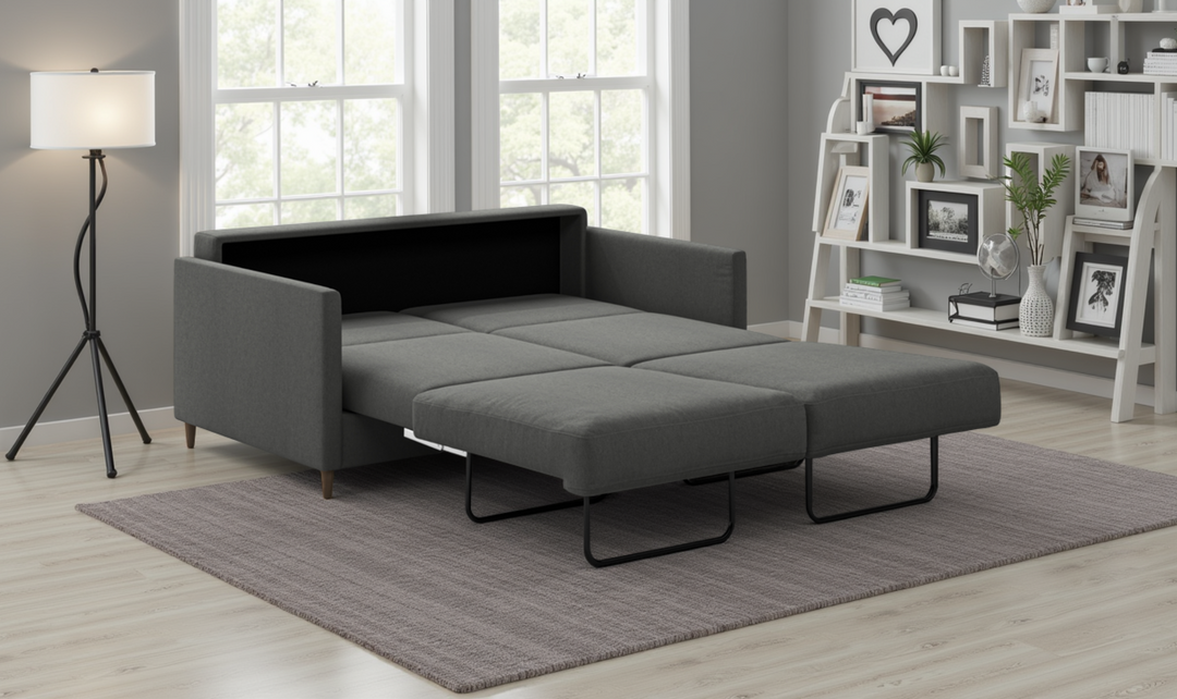 Luonto Elfin Fabric Sleeper Sofa w/ Nest Function