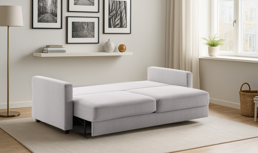 Luonto Emery Full XL Size Fabric Sofa Sleeper