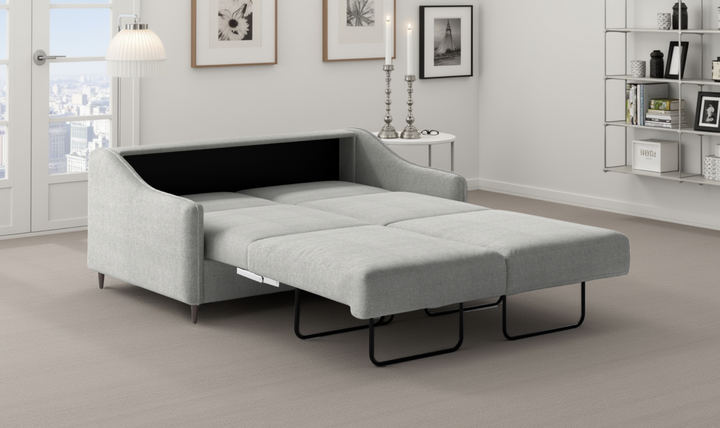 Luonto Ethos Dual Motion Fabric Sleeper Sofa with Foam Mattress