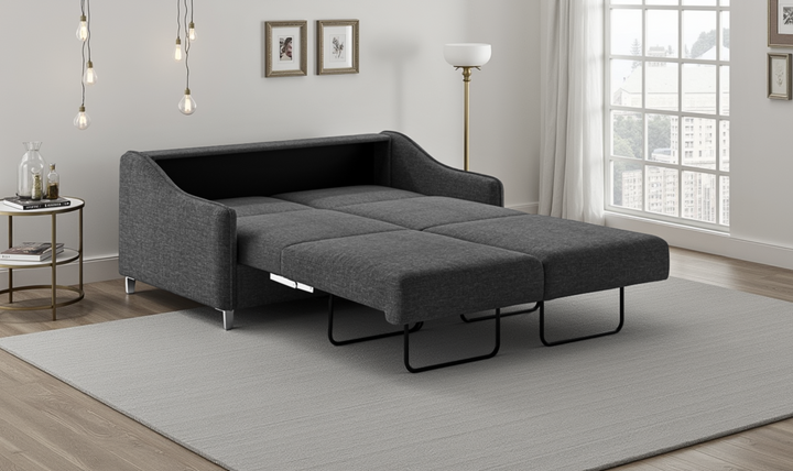 Luonto Ethos Dual Motion Fabric Sleeper Sofa with Foam Mattress