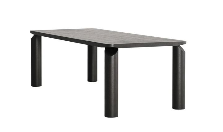 Klaussner LINEA Dining Table in Smoke Black- Jennifer furniture