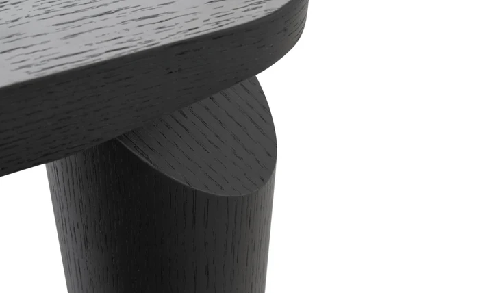 Klaussner LINEA Dining Table in Smoke Black- Jennifer furniture