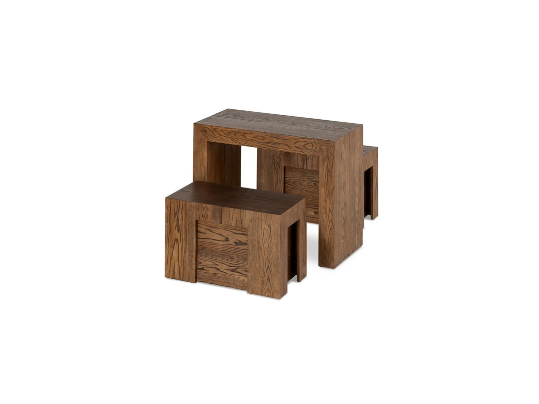 Transformer Table Extendable Wooden Dining Bench