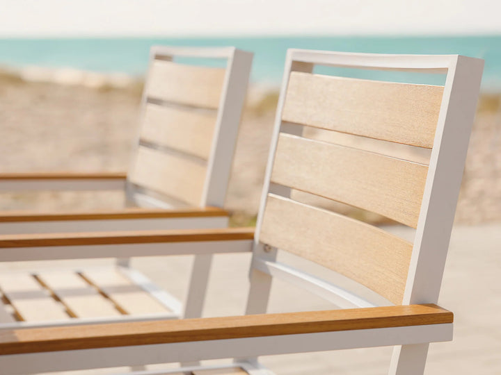 Transformer Table Patio Outdoor Wooden Chair