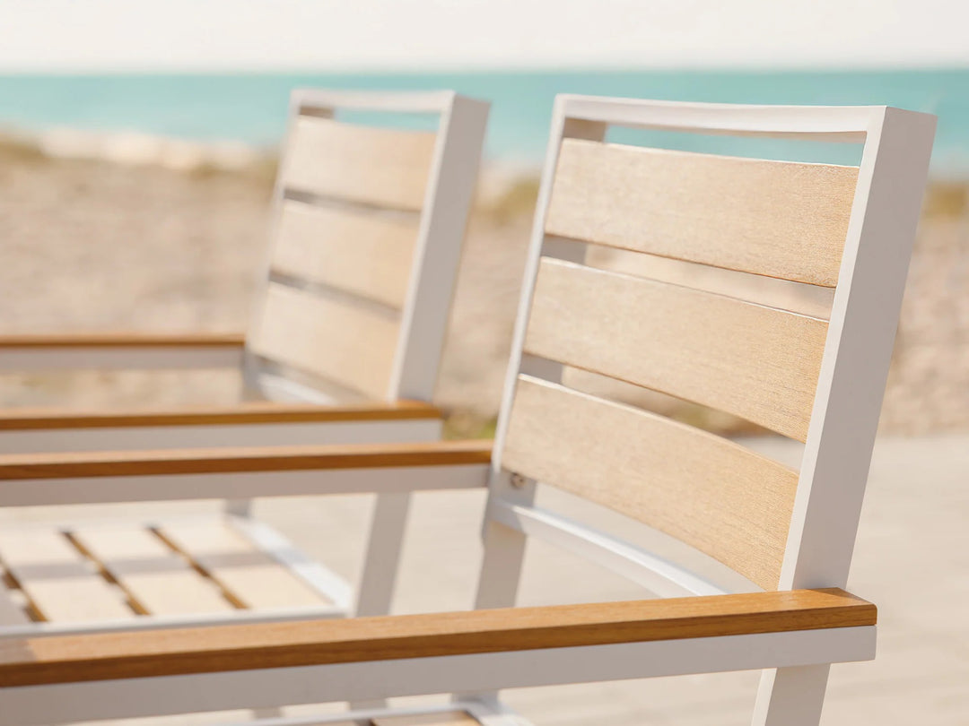 Transformer Table Patio Outdoor Wooden Chair