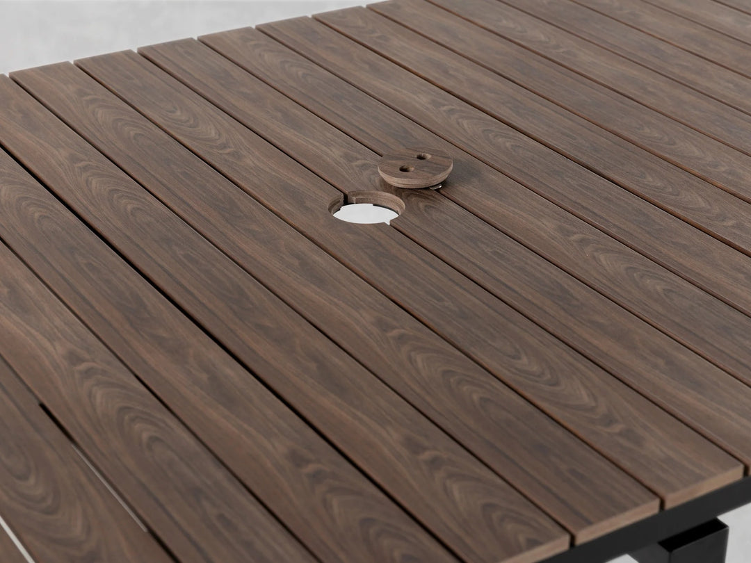 Transformer Table Extendable Rectangular Outdoor Dining Table (12-seating)