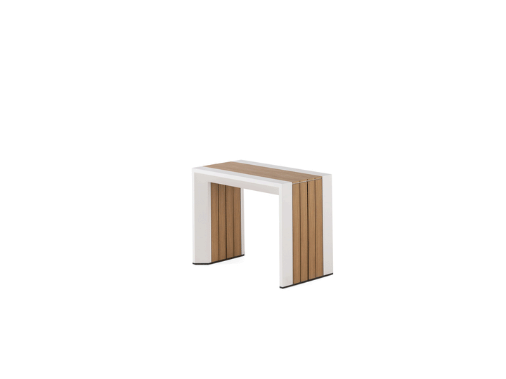 Transformer Table Extendable Rectangular Outdoor Dining Table (12-seating)