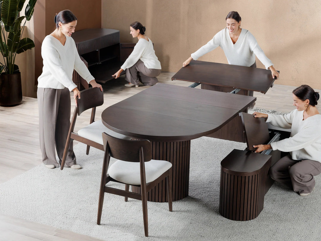Transformer Table Round Dining Table