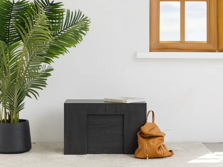 Transformer Table Extendable Wooden Dining Bench