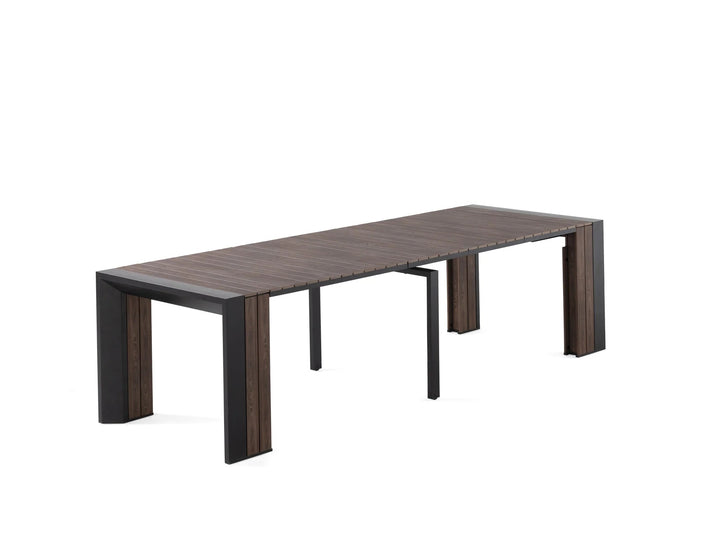 Transformer Table Extendable Rectangular Outdoor Dining Table (12-seating)