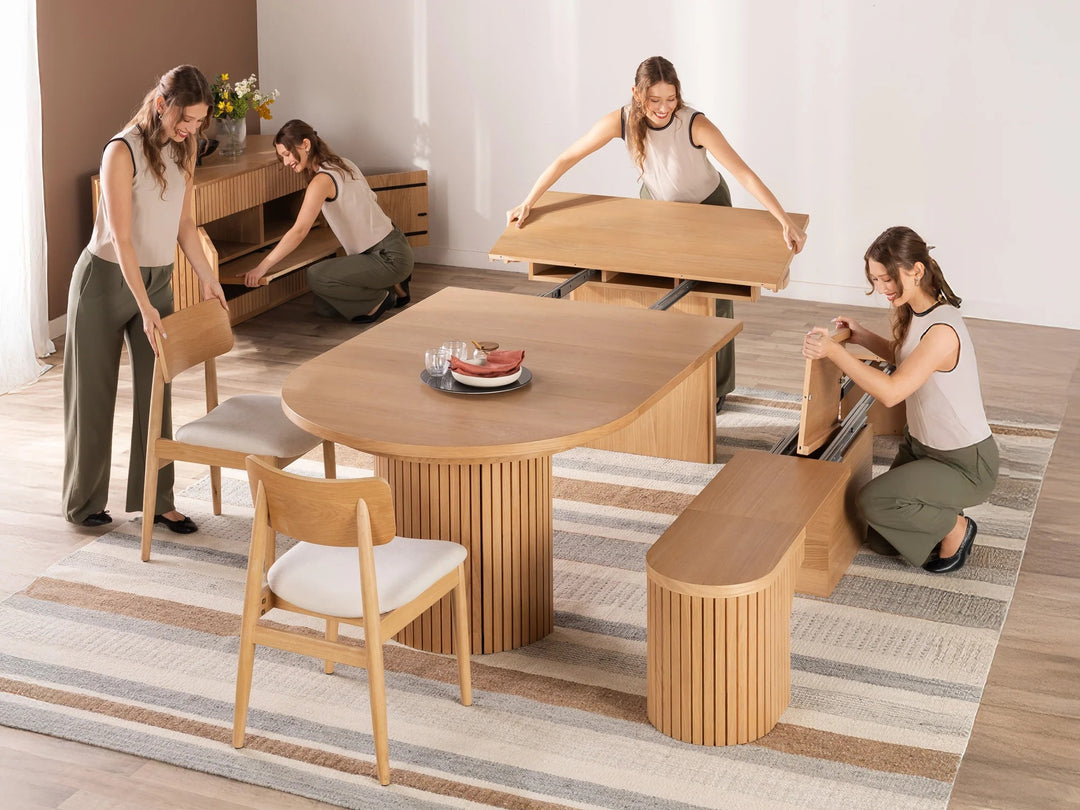 Transformer Table Round Dining Table