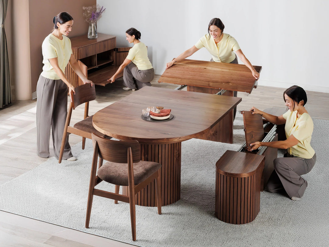 Transformer Table Round Dining Table