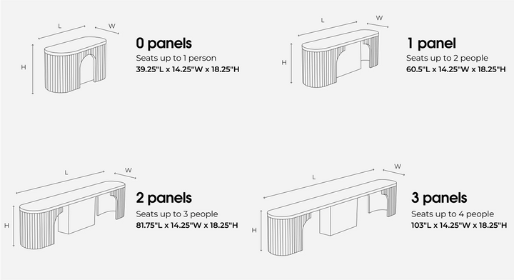Transformer Table Round Bench