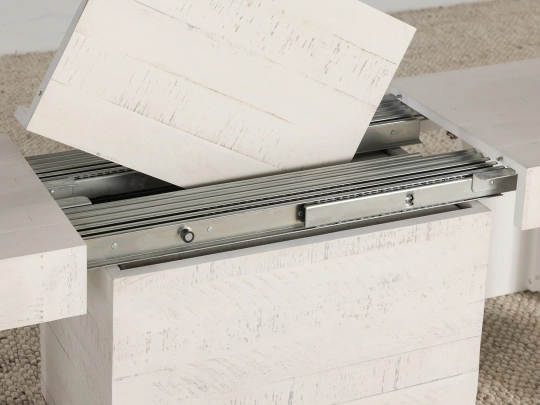 Transformer Table Extendable Wooden Dining Bench