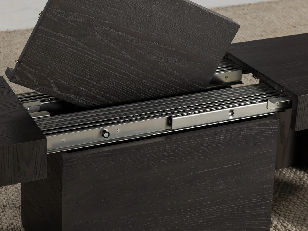 Transformer Table Extendable Wooden Dining Bench