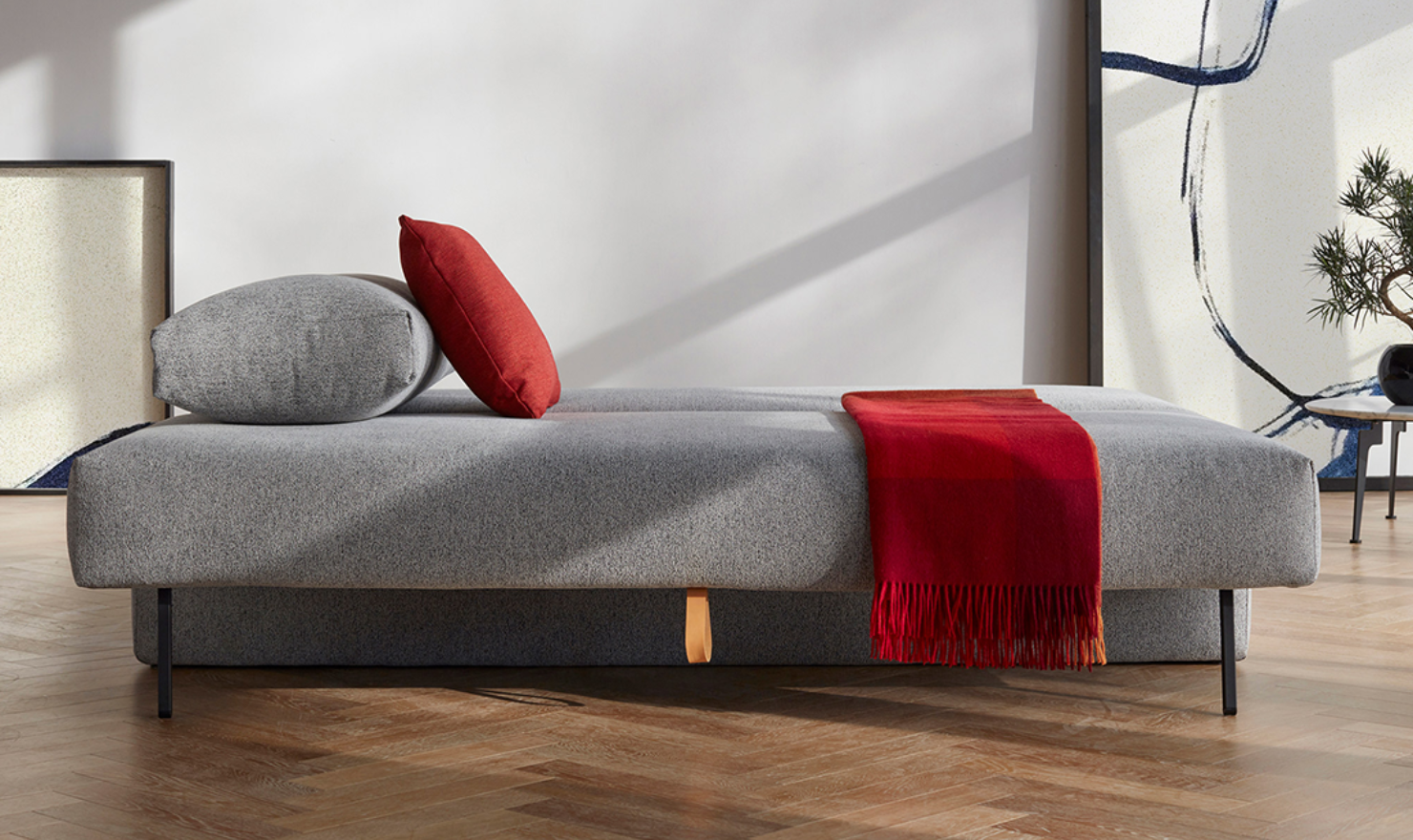Innovation Living Osvald 2-Seater Fabric Sofa Bed-Jennifer Furniture