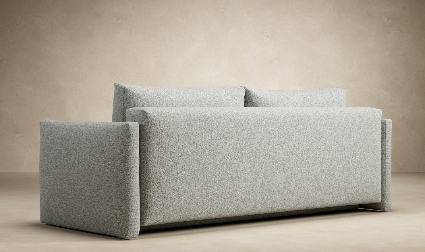 Innovation Living Tripi 2-Seater Fabric Sofa Bed With Integrated Storage-Jennifer Furniture