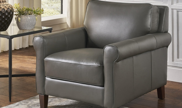 Hydeline Laguna Leather Living Room Set With Rolled Arms