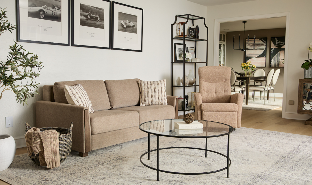 Fjords Nordic Rest Luna Queen Sleeper sofa-Jennifer Furniture