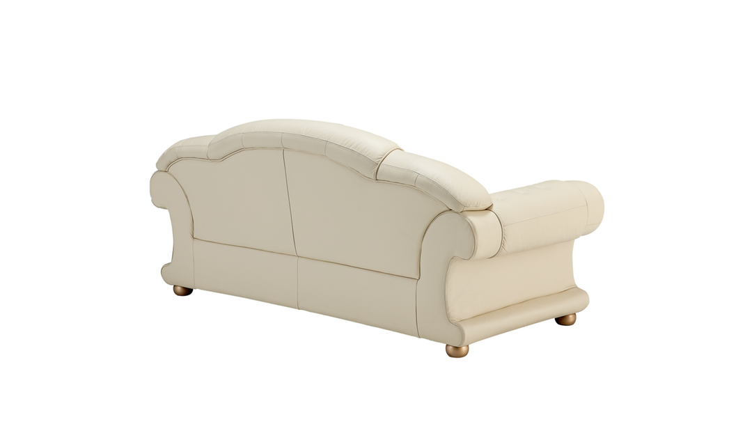 ESF Furniture Apolo 3-Seater Stationary Leather Sofa